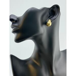Jessica Matrasko Gold Filled Shell Stud Earrings